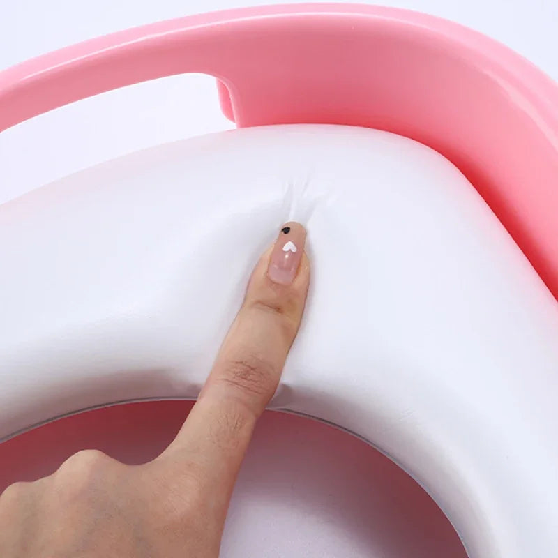 Baby Soft Toilet Seat Reducer with Handle